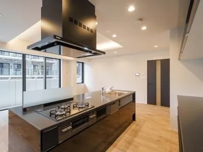 Lieto Court Arc Tower - Interior - ["Kitchen", "Countertop", "Interior design"]