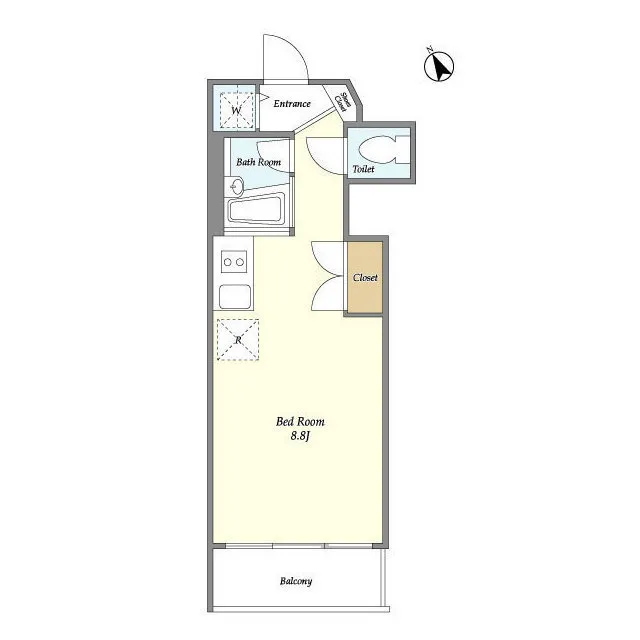 Premier Stage Osaki - Floor Plan - ["Rectangle", "Font", "Parallel"]