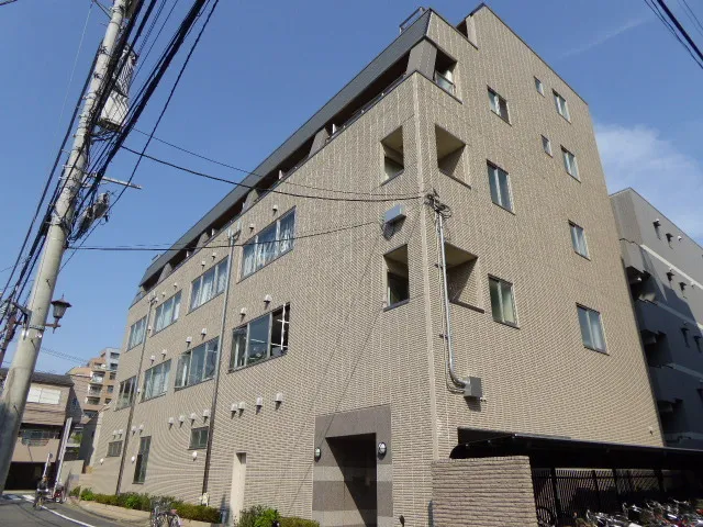Misuz Court Monzen-Nakacho - Exterior - ["Urban design", "Apartment", "Overhead power line"]