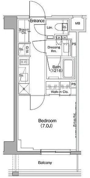 The Park Habio Shinsen - Floor Plan - []