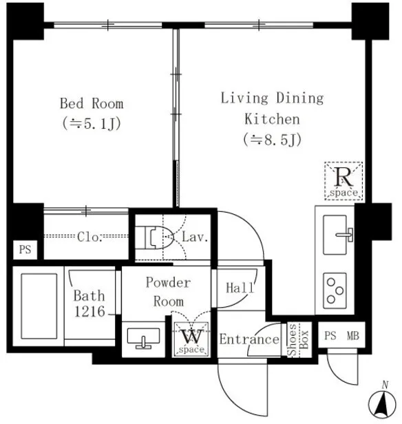 Reheights Chojamaru - Floor Plan - ["Diagram", "Plan", "Floor plan"]