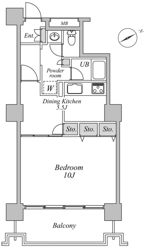 Roppongi View Tower - Floor Plan - ["Diagram", "Plan"]