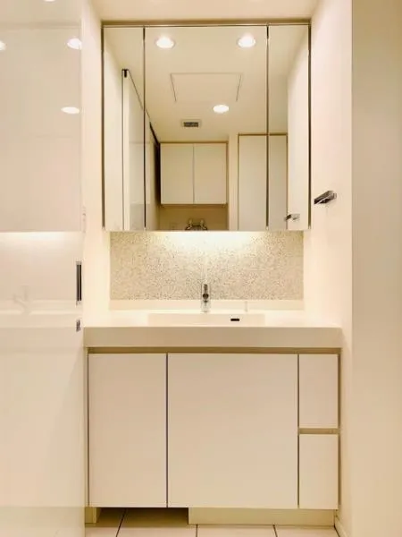 Park Tower Grand Sky - Interior - ["Mirror", "Tap", "Cabinetry"]