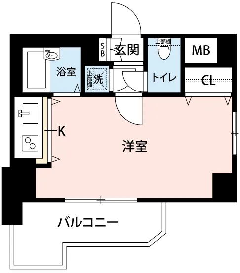Mynavi STAY Miraie Yoga Sakurashinmachi - Floor Plan - []