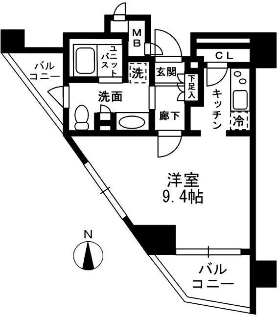 Residia Nakaochiai - Floor Plan - ["Diagram", "Plan"]
