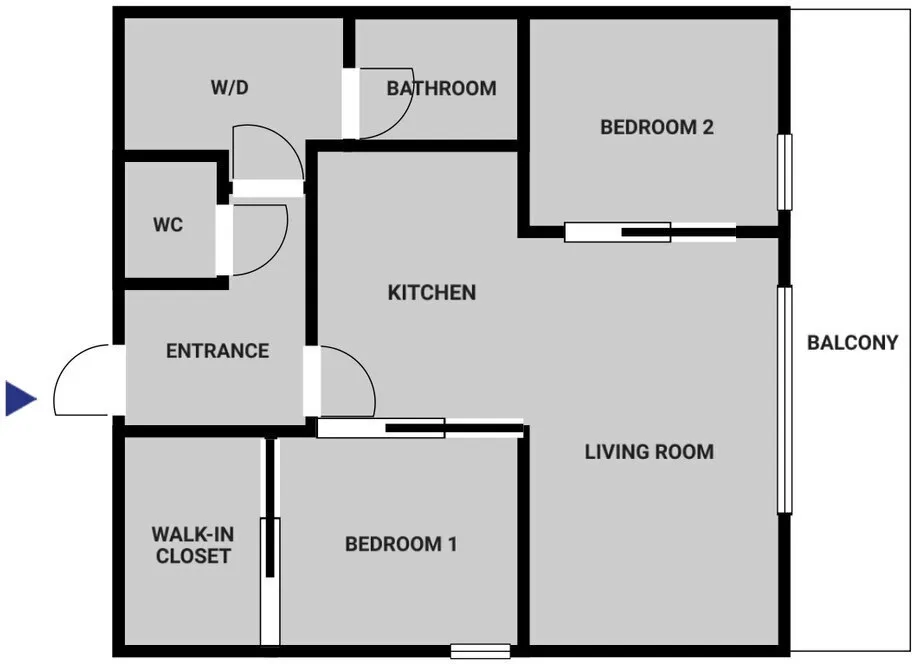 Duo Flats Asakusa Kuramae - Floor Plan - []