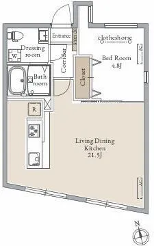 LiveFlat Sendagi - Floor Plan - ["Rectangle", "Schematic", "Font"]