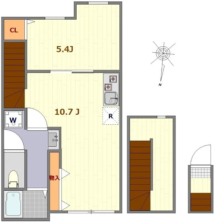 Mare Nishi-Sugamo - Floor Plan - ["Plan", "Floor plan", "Technical drawing"]