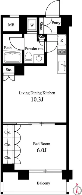 Ipse Kamata WEST - Floor Plan - []