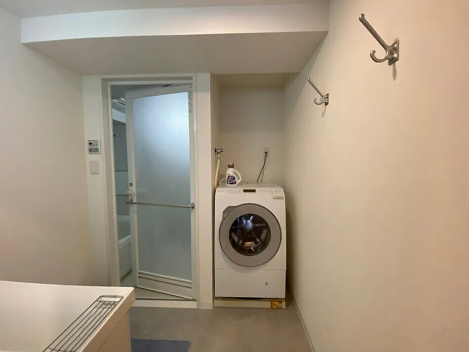 Stage First Suidobashi - Interior - ["Laundry room", "Clothes dryer", "Washing machine"]