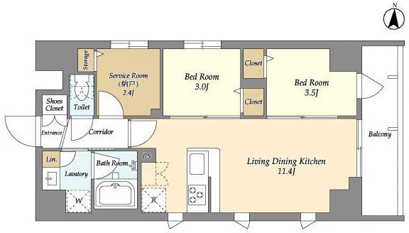 Grand Ale Morishita WEST - Floor Plan - ["Floor plan", "Plan", "Diagram"]