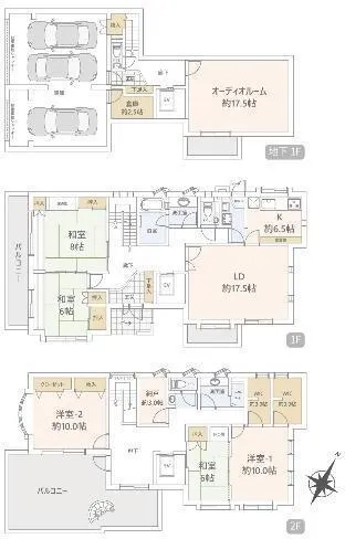 Detached house in Narashinodai 6-chome, Funabashi City