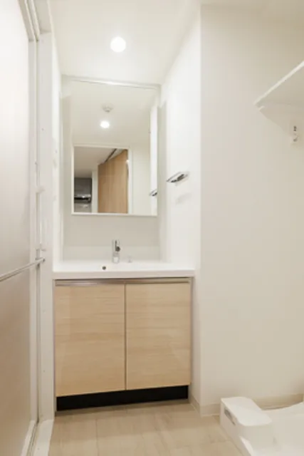 Oase Shinjuku Nishi-Ochiai Residence - Interior - ["Mirror", "Tap", "Sink"]
