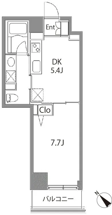 Castalia Nakameguro - Floor Plan - ["Rectangle", "Font", "Parallel"]