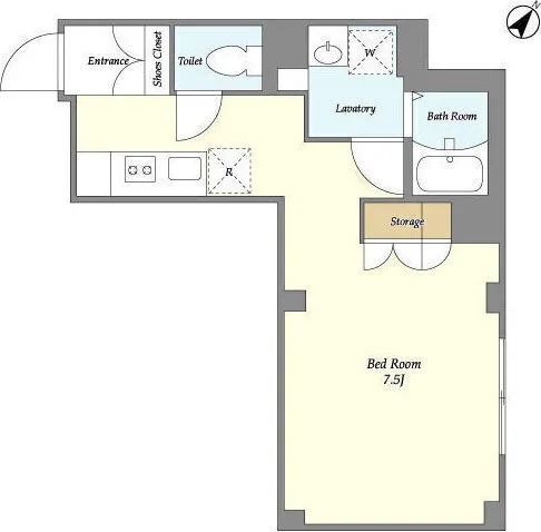 Zinnia Fudomae - Floor Plan - ["Rectangle", "Schematic", "Parallel"]