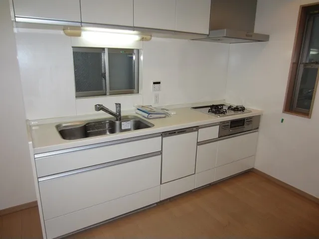 Ikegami 3-Chome Rental House - Interior - ["Cabinetry", "Countertop", "Kitchen sink"]