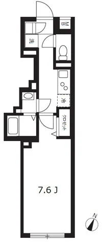 El Faro Nakano Fujimicho - Floor Plan - ["Font", "Rectangle", "Parallel"]