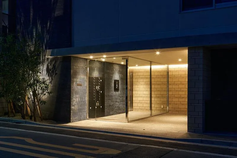 Milia Residence Minami Magome - Exterior - ["Composite material", "Concrete", "Light fixture"]
