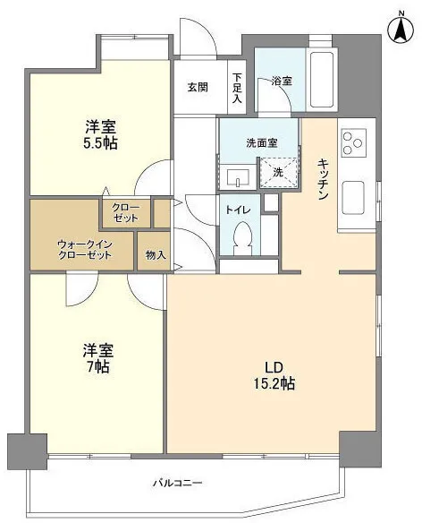 Prime Urban Nishi-Nippori - Floor Plan - ["Design", "Plan", "Floor plan"]
