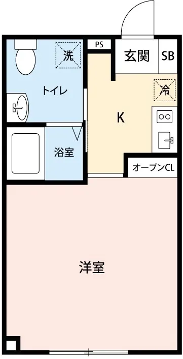 Mynavi STAY Hatchobori - Floor Plan - []