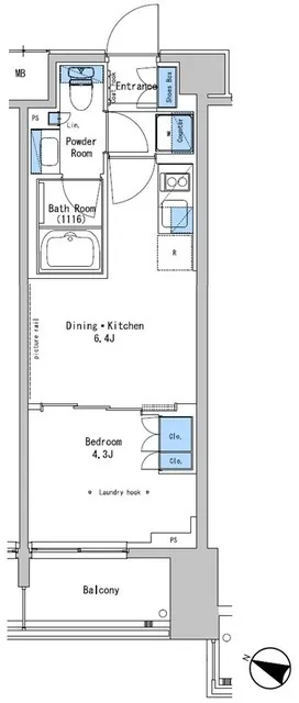 Lefon Progres Nakano Fujimicho The Residence - Floor Plan - []