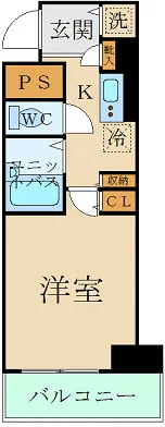 Sky Court Shiba Ichibankan - Floor Plan - ["Apartment"]