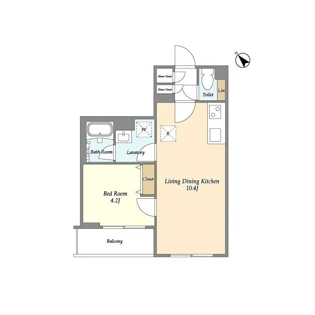ASTILE Nishi-Shinjuku II - Floor Plan - ["Rectangle", "Parallel", "Font"]