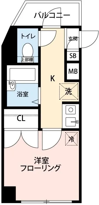 Mynavi STAY Miraie Shibuya Tomigaya - Floor Plan - []