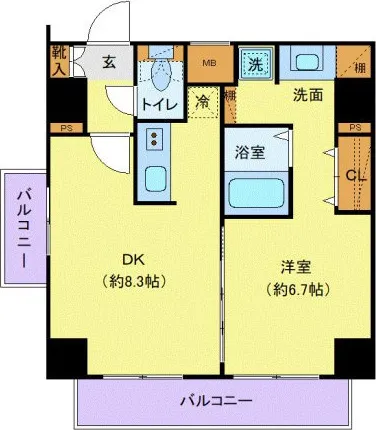 Plaire Deux Koenji - Floor Plan - ["Plan", "Floor plan"]