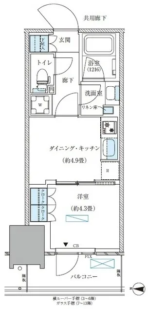 Park Axis Nishi-Ojima Comfort Square - Floor Plan - ["Plan"]