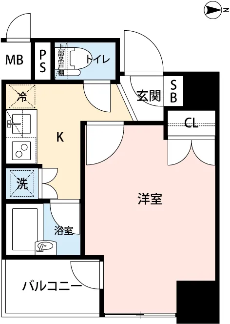 Mynavi STAY Miraie Tokyo Shintomicho - Floor Plan - []