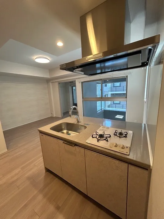 Eslead Residence Osaka Tanimachi The Marks - Interior - ["Kitchen", "Flooring", "Interior design"]