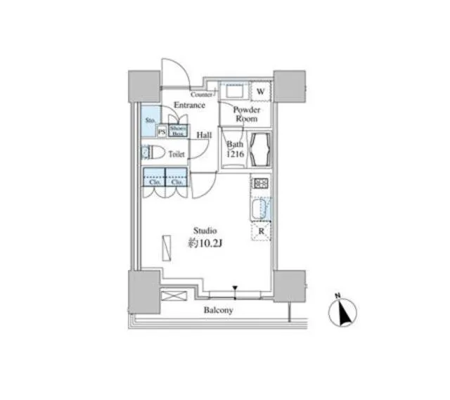 Belle Face Shibaura Tower - Floor Plan - ["Floor plan", "Diagram", "Plan"]