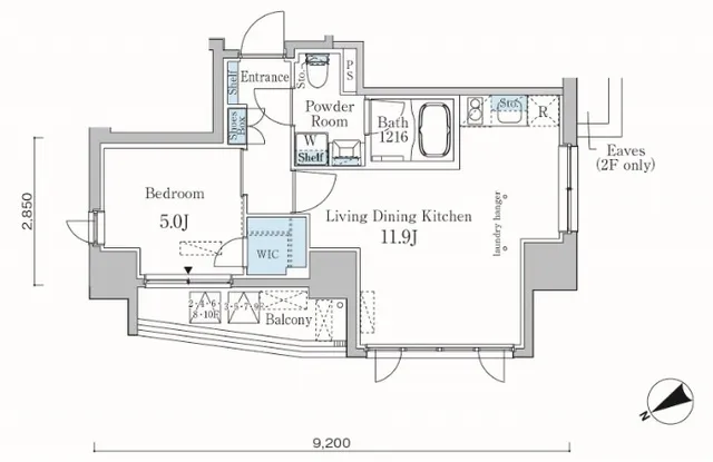 Casa Splendid Ebisu 1-Chome ANNEX - Floor Plan - ["Schematic", "Slope", "Font"]
