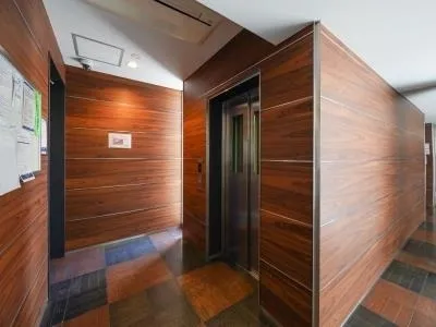 Premier Stage Mita Keio University Front - Exterior - ["Wood", "Flooring", "Ceiling"]