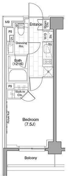 The Park Habio Shinjuku - Floor Plan - ["Schematic", "Parallel", "Font"]