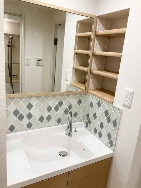 City Terrace Tamachi - Interior - ["Brown", "Tap", "Sink"]