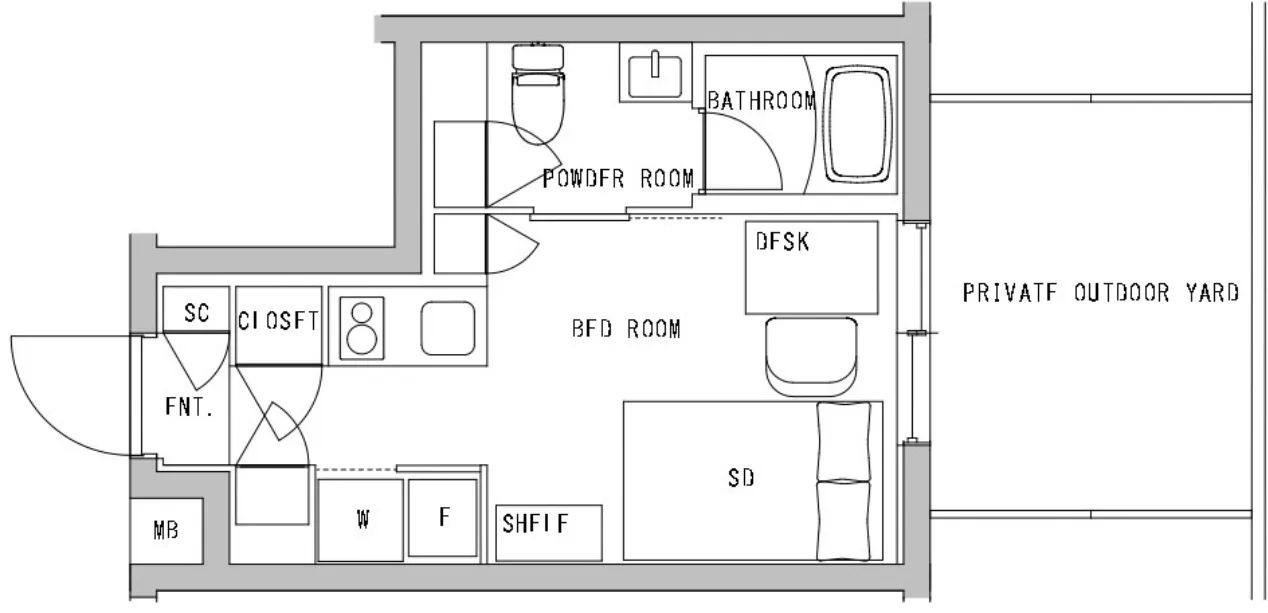 Hmlet Gakugei Daigaku - Floor Plan - []