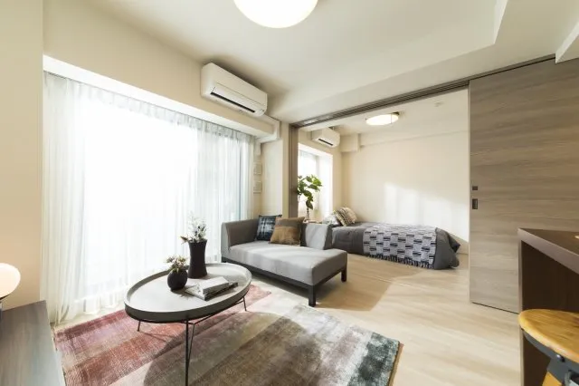 Proud Flat Shibuya Tomigaya - Interior - ["Table", "Furniture", "Couch"]