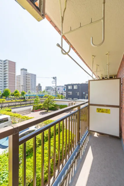 Dwell Riverside Ojima - Interior - ["Apartment", "Urban design", "Balcony"]