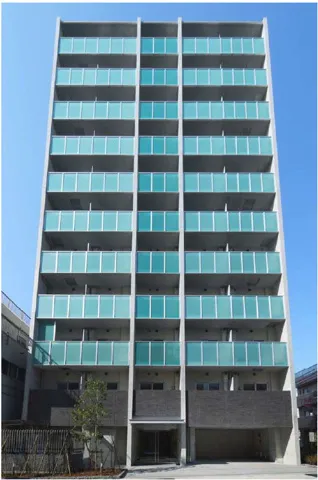 Proud Flat Morishita West - Exterior - ["Composite material", "Commercial building", "High-rise building"]