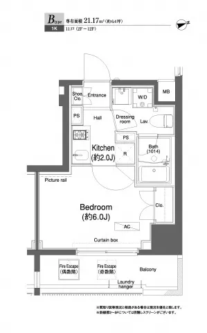 Proud Flat Monzen Nakamachi I - Floor Plan - ["Number", "Diagram", "Plan"]