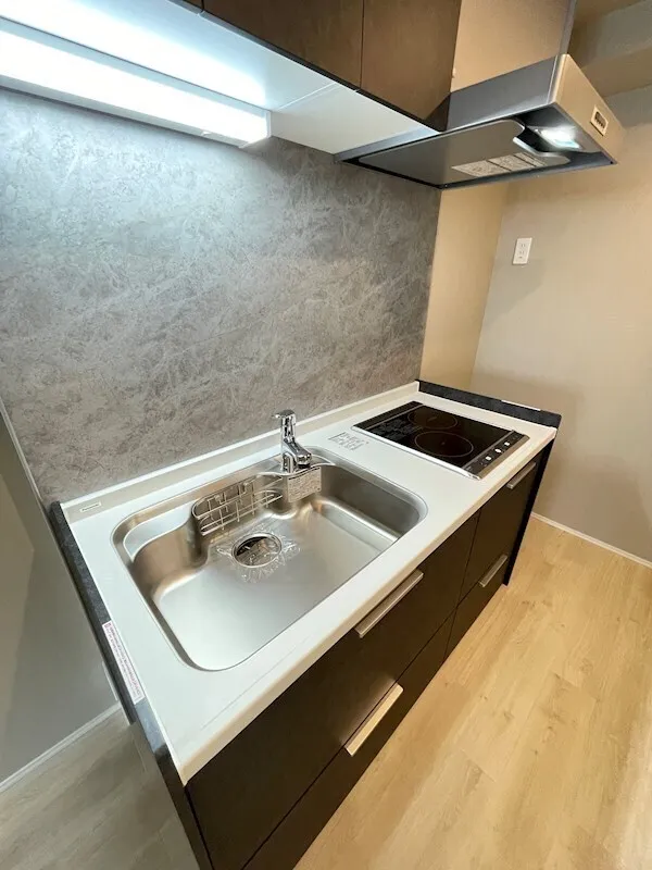 Residia Tsukishima II - Interior - ["Brown", "Tap", "Sink"]