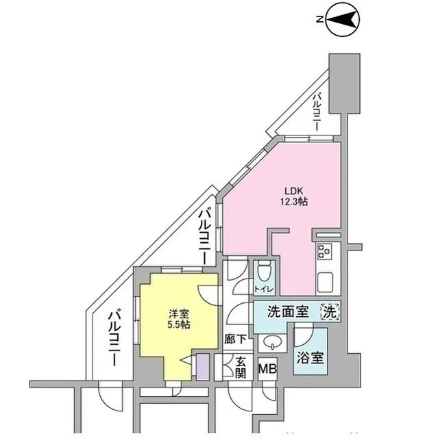 Raphine Duo - Floor Plan - ["Schematic", "Rectangle", "Slope"]
