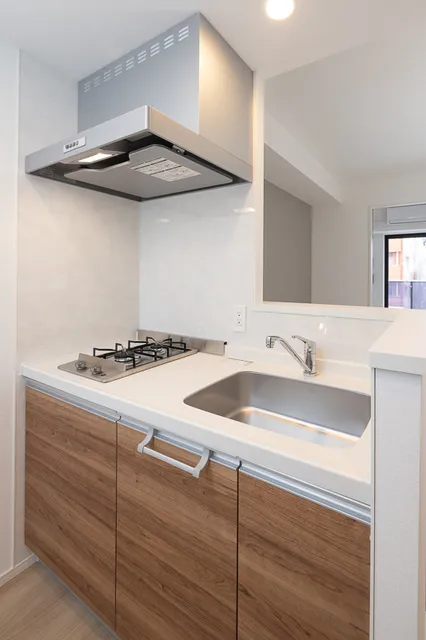 RJR Precia Higashijujo Garden - Interior - ["Kitchen", "Countertop", "Kitchen Appliance"]