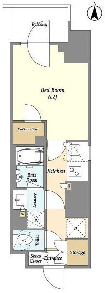Due Kameido - Floor Plan - []