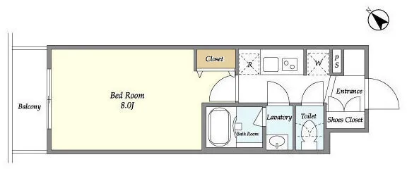Light Terrace Kuramae - Floor Plan - []