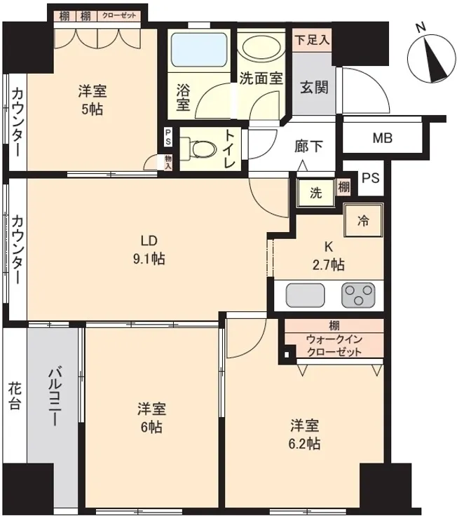 Duo Komagome - Floor Plan - ["Plan", "Floor plan", "Diagram"]