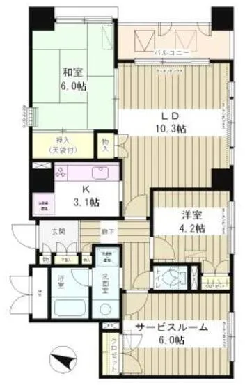 Lumine Honkomagome - Floor Plan - ["Floor plan", "Plan", "Diagram"]