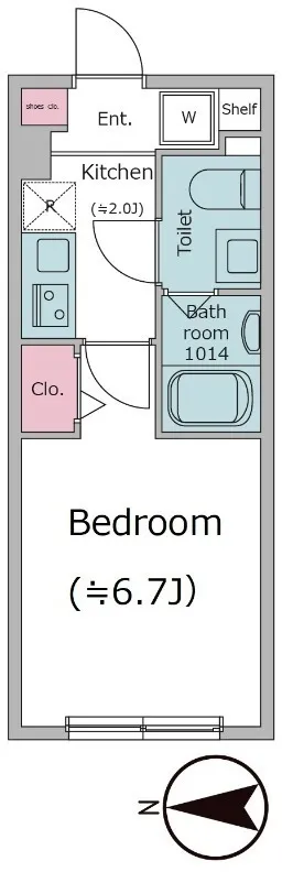 Harmony Gracia Musashi-Koyama - Floor Plan - []